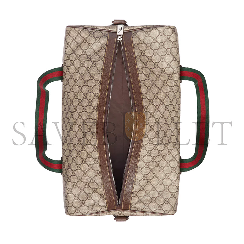 GUCCI MEDIUM DUFFLE BAG WITH WEB 758664 (45.5*29*27cm) GUCCI MEDIUM DUFFLE BAG WITH WEB 758664 (45.5*29*27cm)